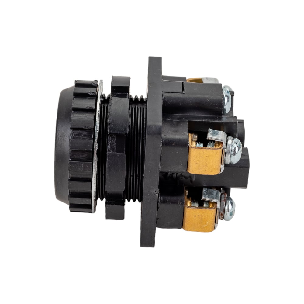 Выключатель TDM кнопочный КЕ 011-У2-исп.2 черный 1з+1р 10A 660B IP40 ...