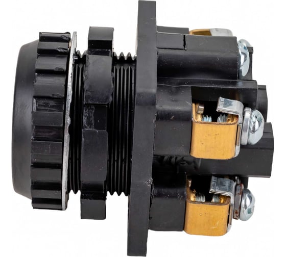 Выключатель TDM ELECTRIC кнопочный КЕ 011-У2-исп.2 черный 1з+1р 10A 660B IP40 SQ0753-0006
