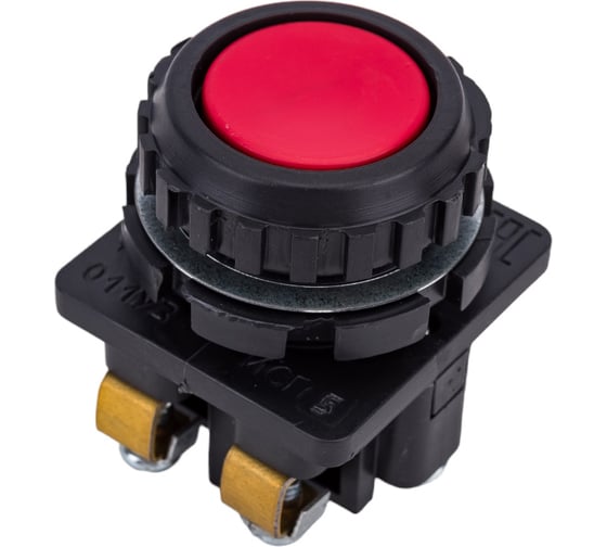 Выключатель TDM ELECTRIC кнопочный КЕ 011-У2-исп.5 красный 1р 10A 660B IP40 SQ0753-0014