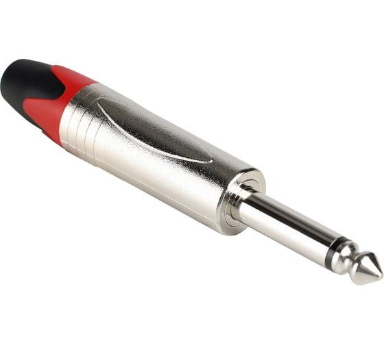 Комплект кабельных разъемов Wize WCJM6.3M-5 Jack 6.3 мм, моно (вилка), (5 шт. в комплекте) \3\ 147627 1