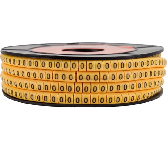 Маркер МК1 - 2,5мм символ 0 1000шт/ролл TDM ELECTRIC SQ0511-0015