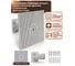 Панель монтажная KOPOS XL 240x240, для утепленного фасада MDZ XL (KB), L=200 мм MDZ XL_KB 2