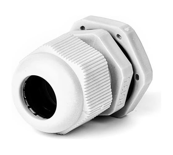 Сальники HLT PG-13,5 диаметр проводника 6-12мм IP68 светло-серый (100шт./уп) 083-01-04