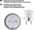 Вилка с заземлением TDM ELECTRIC круглая, белая, 10А, 250В SQ1806-0199 6
