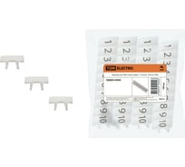 Маркеры для ЗКБ TDM ELECTRIC 2,5мм2, цифры 1-10, упаковка 100 штук SQ0822-0050