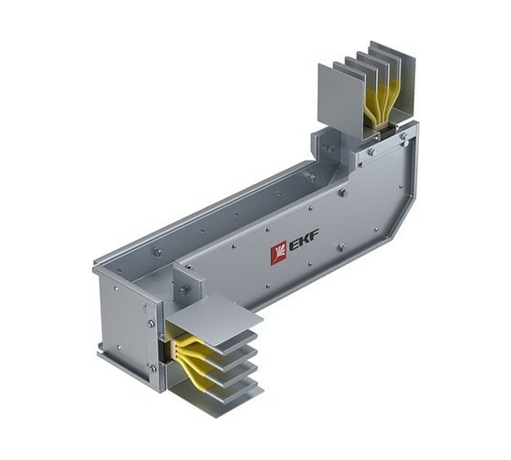 Вертикально-горизонтальная угловая секция EKF 630А IP55 длина 0,32х0,61х0,39м HPA06VH45_320x610x390