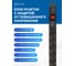 Блок розеток 5bites 6 розеток, алюминий, 1U, 19", VDE 2м PDU619A-06 3