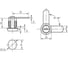Замок 18-16/40 металлический ключ с секретностью TDM ELECTRIC AQ0825-0015 2