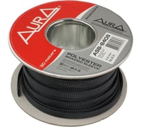 Защитная оплетка AurA полиэстер 4-8мм, черная ASB-B408
