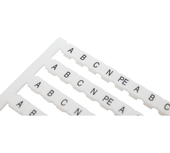 Маркеры для ЗНИ (JXB) STEKKER буквы A,B,C,N,PE (DIY упаковка 10 шт) LD556-3 39659