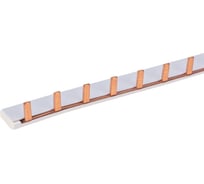 Соединительная шина типа PIN REXANT 12 штырей 1Р 100 А 22 см 11-2252