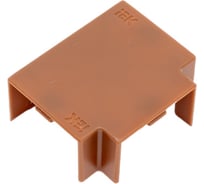 Т-образный угол IEK ELECOR КМТ 25x16 дуб 4шт/компл EL-KK10D-T-025-016-K11