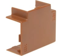 Т-образный угол IEK ELECOR КМТ 40x16 дуб 4шт/компл EL-KK10D-T-040-016-K11