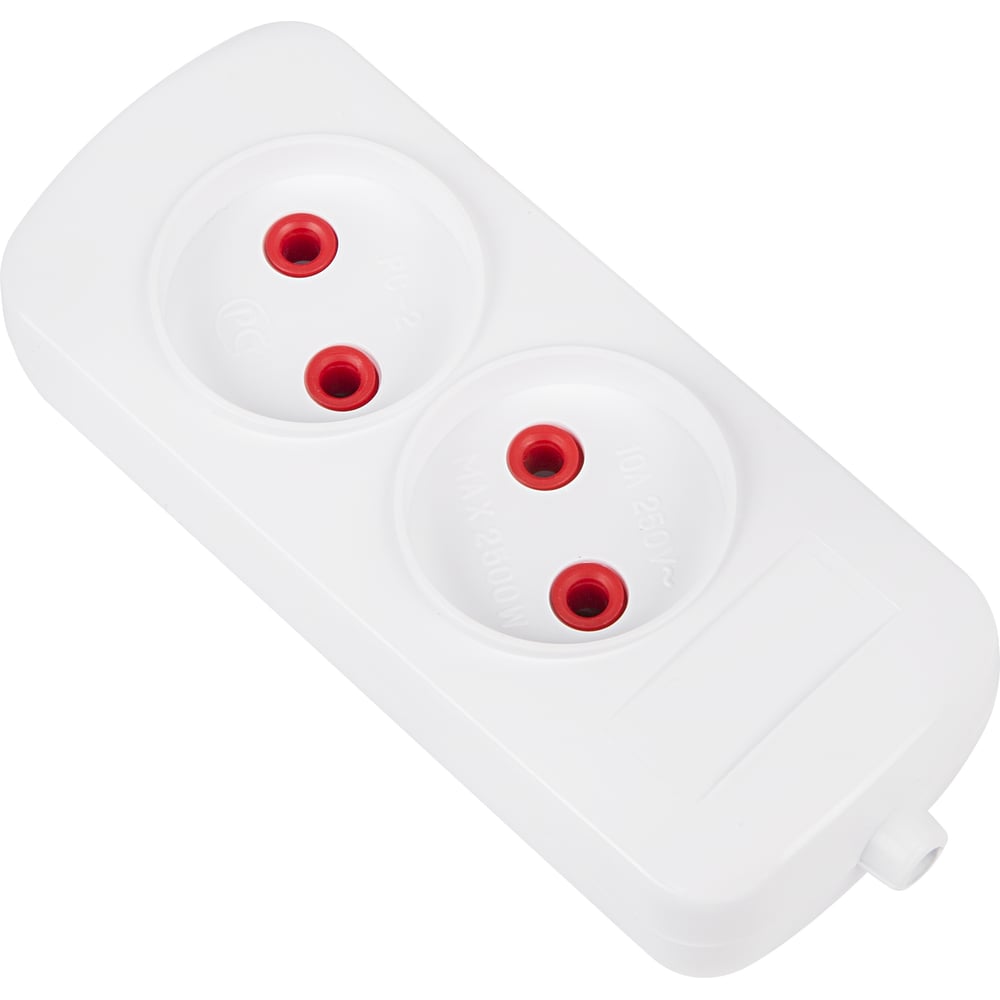 РозеточнаяколодкаPROCONNECT2гнездаЭконом11-8708