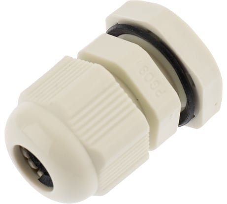 Кабельный ввод REXANT PG-9 4-8 мм серый 3 шт 07-8009-03