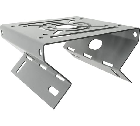 Универсальный кронштейн для видеокамер REXANT на столб-угол, серый 28-4011