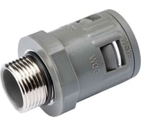 Муфта для гофрированных труб Weyer WQGM-M20G/AD21.2 коннектор прямой нар. M20x1.5 WE0301400