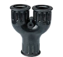 Муфта для гофрированных труб Weyer WQY-Y-21.2/2x21.2B разветвитель тройник WE3501400