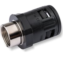 Муфта для гофрированных труб Weyer WQGM2-M20B/AD21.2 - коннектор прямой, внутр. M20x1.5 WE1401400