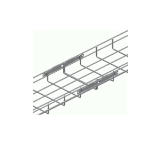 Безвинтовой соединитель LANMASTER прямой, для лотка Ф4.5-5.5 мм LAN-MT-CF-EZ