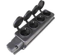 Электрическая розетка RUICHI РТ-001-4 115562