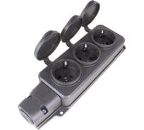 Электрическая розетка RUICHI РТ-001-3 115561