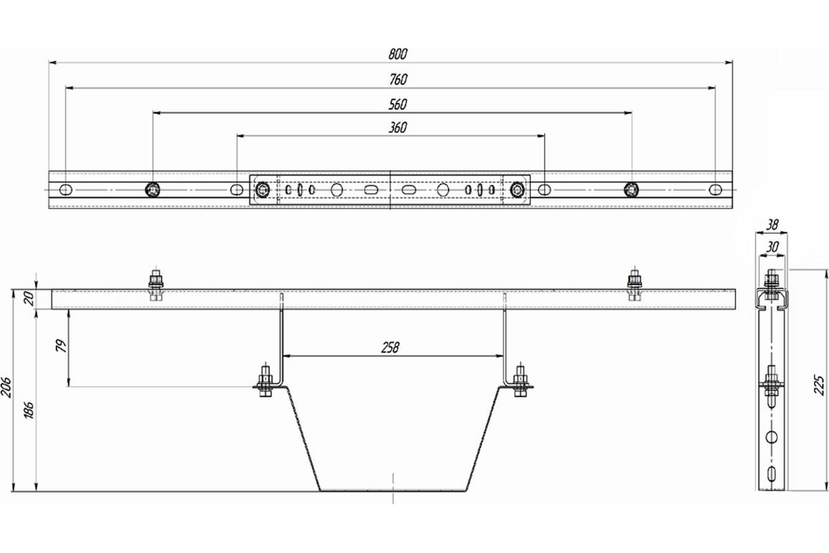 Хомут крепления на столб УЗОЛА для UC2/UC2M U0221151504 - выгодная цена ...