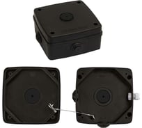 Монтажная коробка SLT МК-1 PRO черная для видеокамер 10400