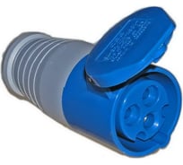 Силовой разъем RUICHI 213 2P+E 16A 220-240V 64238