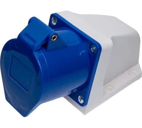 Силовой разъем RUICHI 123 2P+E 32A 220-240V 64230