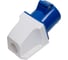 Силовой разъем RUICHI 123 2P+E 32A 220-240V 64230 2