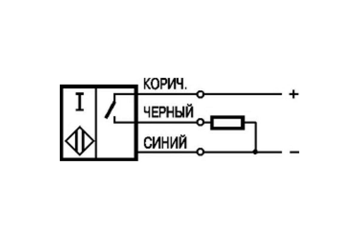 Структурная схема индуктивного датчика