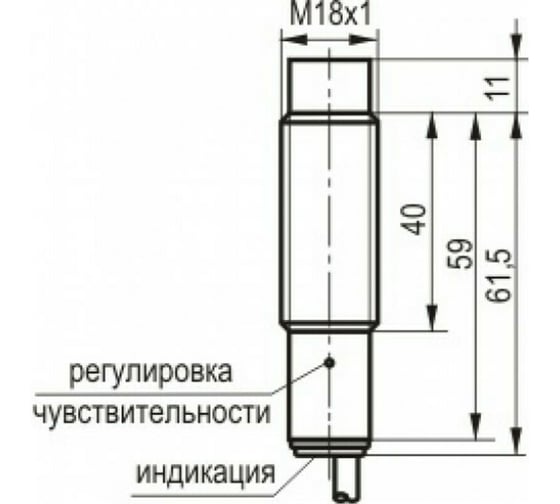Емкостный бесконтактный выключатель ТЕКО CSN E41A5-31P-10-LZ 00-00023164