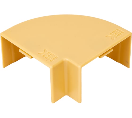Поворот IEK ELECOR 90град КМП 40x25 сосна 4шт.компл EL-KK10D-P-040-025-K34