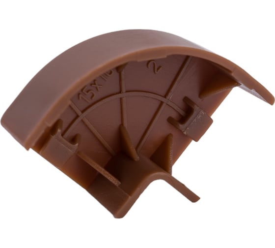 Поворот IEK ELECOR 90град КМП 15x10 дуб 4шт.компл EL-KK10D-P-015-010-K11