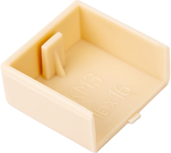 Заглушка IEK ELECOR КМЗ 16x16 сосна 4шт.компл EL-KK10D-Z-016-016-K34