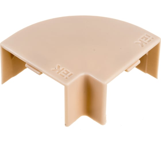 Поворот IEK ELECOR 90град КМП 25x16 сосна 4шт.компл EL-KK10D-P-025-016-K34