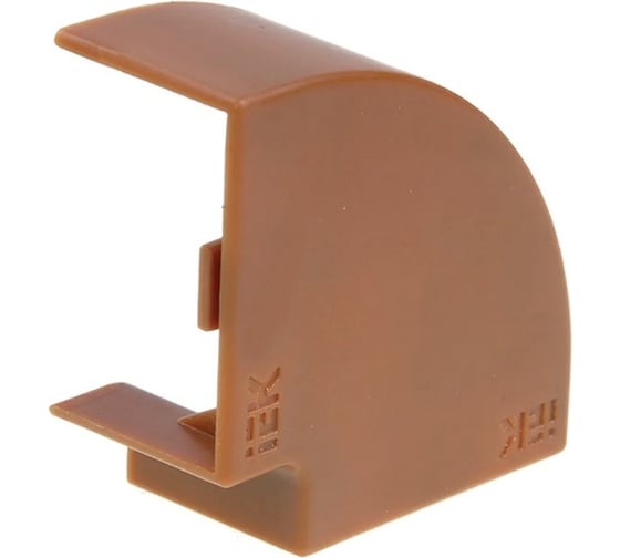 Поворот IEK ELECOR 90град КМП 40x25 дуб 4шт.компл EL-KK10D-P-040-025-K11 1