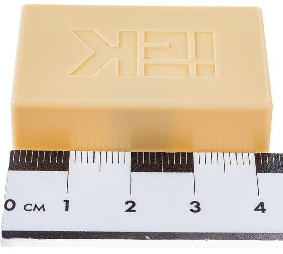 Заглушка IEK ELECOR КМЗ 40x25 сосна 4шт.компл EL-KK10D-Z-040-025-K34
