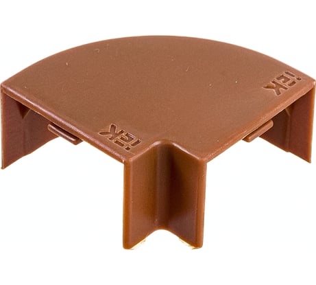 Поворот IEK ELECOR 90град КМП 25x16 дуб 4шт.компл EL-KK10D-P-025-016-K11
