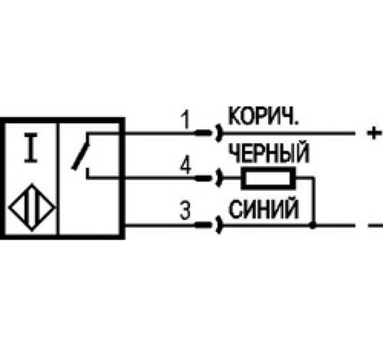 Индуктивный бесконтактный выключатель ТЕКО ISN EC2A-31P-4-LZS4  00-00025542