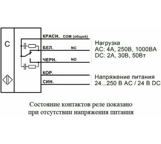 Емкостный бесконтактный выключатель ТЕКО CSN EF89P5-863-20-L 00-00034783