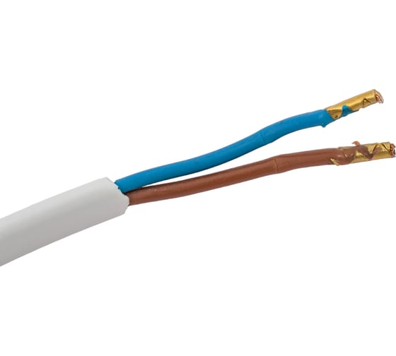 Провод с евроштекером duwi белый 1,8м H 03 VV-F 2x0,5 мм 28562 5
