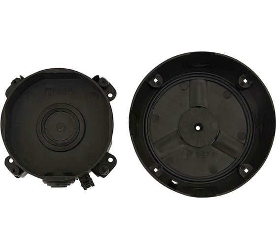 Монтажная коробка SLT МК-2 (чёрная) 10463
