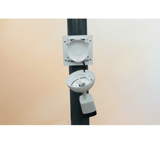 Монтажная коробка SLT МК-2 (чёрная) 10463