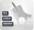 Разборная вилка General Lighting Systems 16А угловая с ушком с заземлением белая IP20 GRV-P-16-СE-G-W-IP20 35 шт. 470512 1