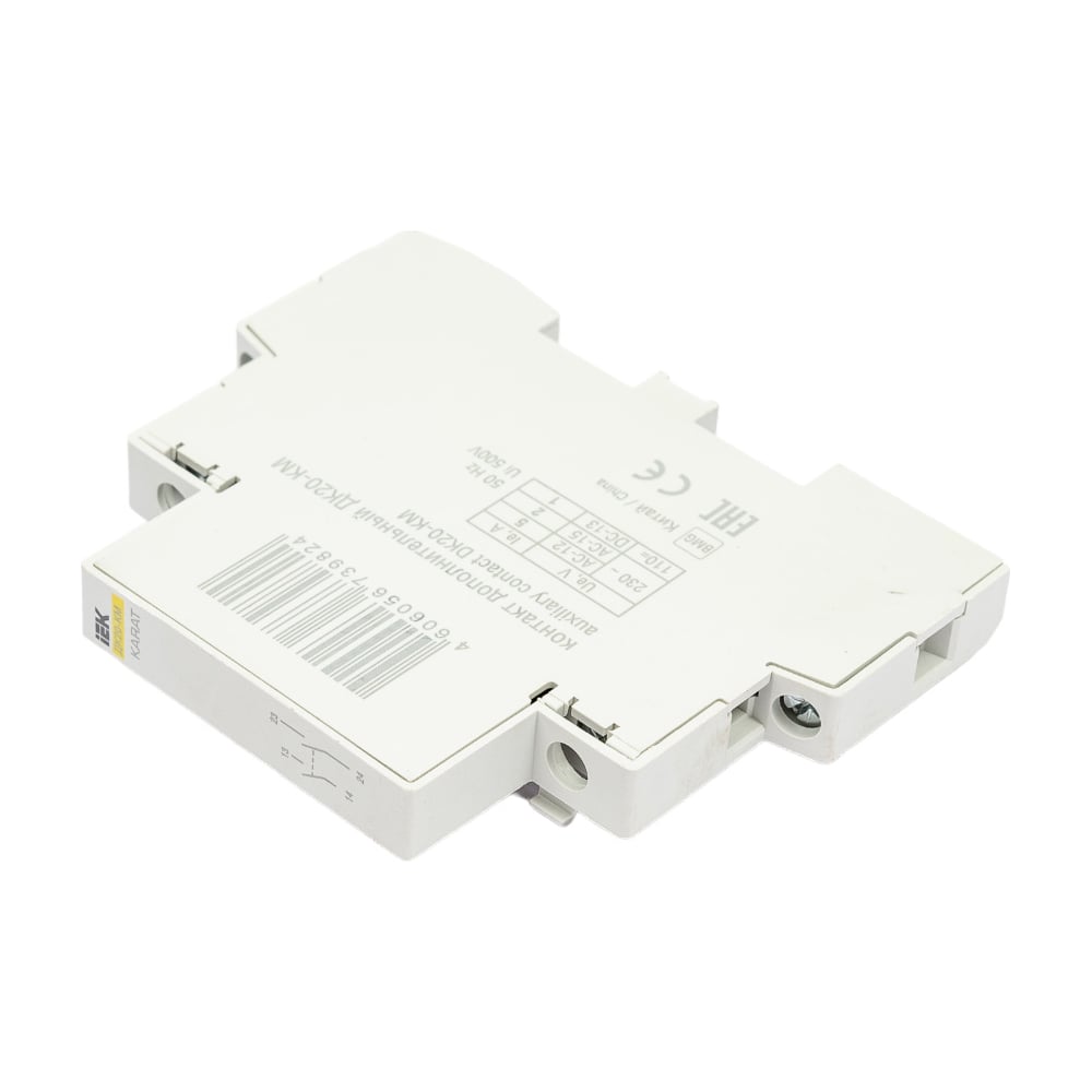Дополнительный контакт IEK ДК20-КМ 2НО KARAT MKK00D-DK-20 - выгодная ...