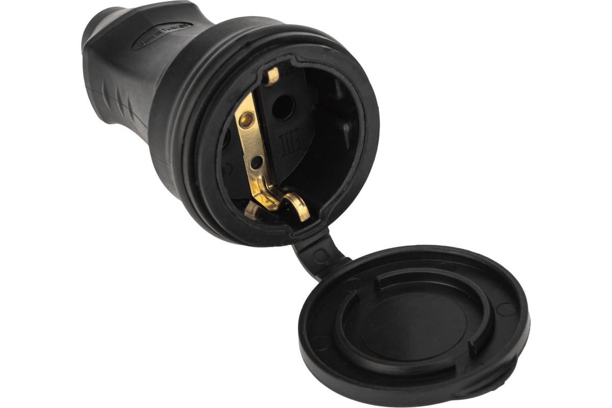 Переносная розетка PROCONNECT влагозащищенная с крышкой 2P+PE 230V, 16 ...