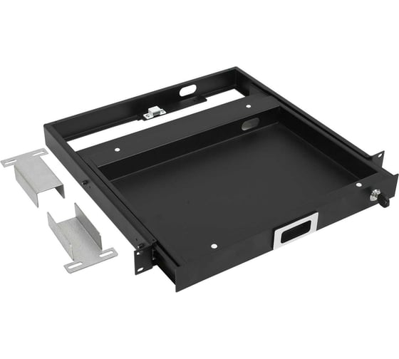 Выдвижная полка IEK ITK by ZPAS клавиатурная 19" 1U 400мм черн. ZP-SS05-K-1U-45 1
