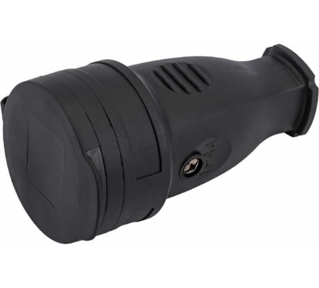 Разборная розетка General Lighting Systems GRV-S-16-R-G-B-IP44 16А круглая, с/з черная IP44 Рас. 20 штук 470518